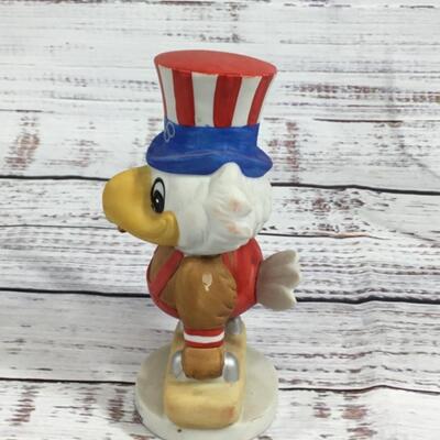 Olympic Sam the Eagle Figurines and pins