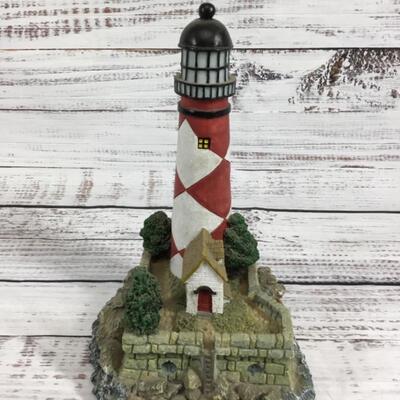 Battery Operated Light up Lighthouse Figurine