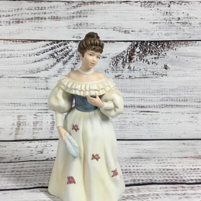 Victorian Woman Figurine Homco