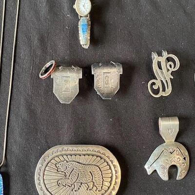 LOT#F382: Marked Sterling Designer Jewelry Lot [232g]