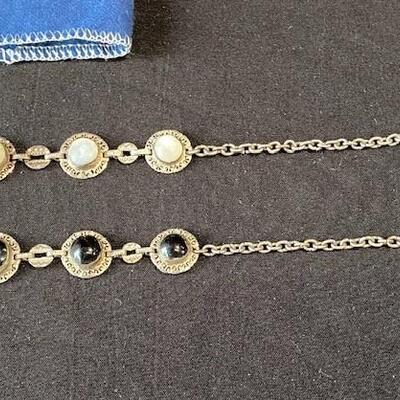 LOT#F383: Tested .925 Mostly Asian Silver Jewelry Lot [114g]