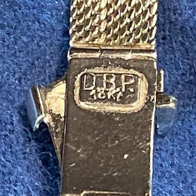 LOT#F387: Stamped 18K Girard Perregaux Ladies Watch [30g]