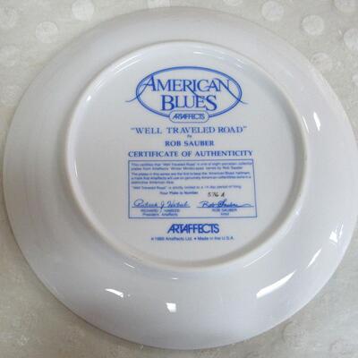 American Blues Plate, Well Traveled Road, #576