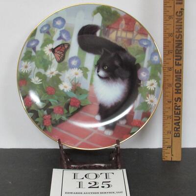 Guinevere by Susan Leigh Cat Plate, 1987, #1550