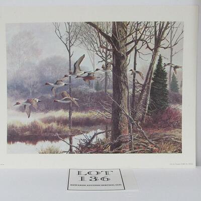 Remington Wildlife Art Collection, Flying Ducks, USA