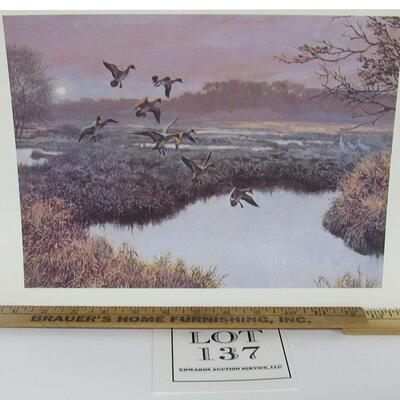 Remington Wildlife Art Collection, Ducks, USA