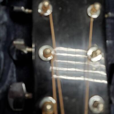 Fender  DG-11E  Black Acoustical guitar, in case  