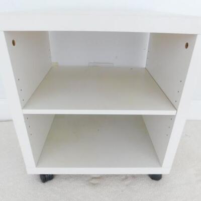 Wheeled Cubby Cabinet 