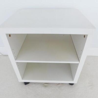 Wheeled Cubby Cabinet 