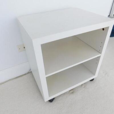 Wheeled Cubby Cabinet 