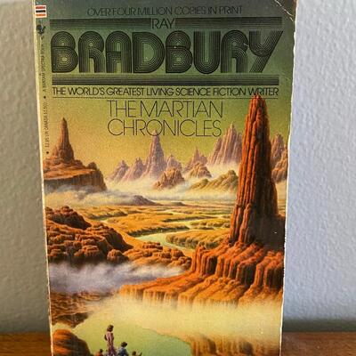 The Martian Chronicles Ray Bradbury Paperback Sci Fi Classic Novel