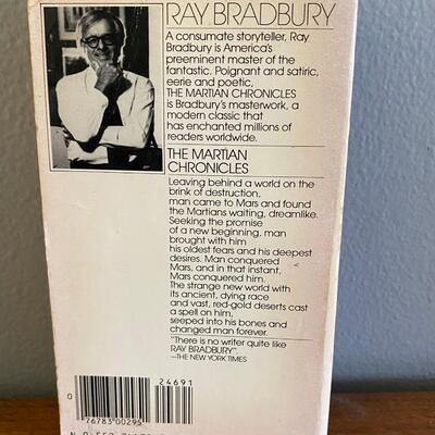 The Martian Chronicles Ray Bradbury Paperback Sci Fi Classic Novel