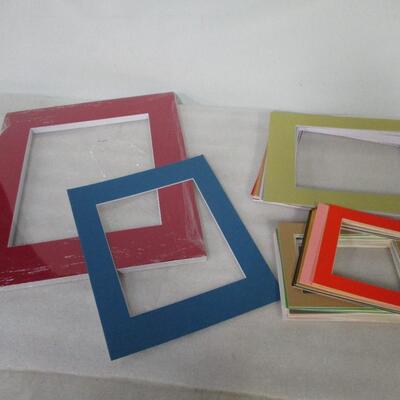 Various Sizes Of Picture Frame Matting