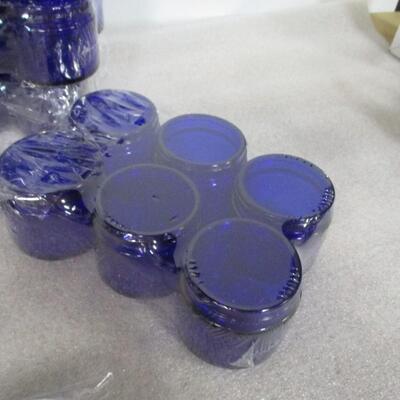 Blue Glass Jars & Bottles