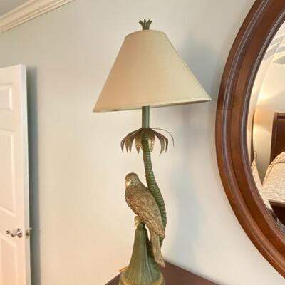 Large Parrot Lamp 