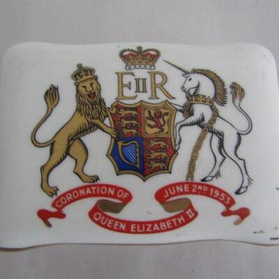 Trinket Box Commemorating the Coronation of Queen Elizabeth II