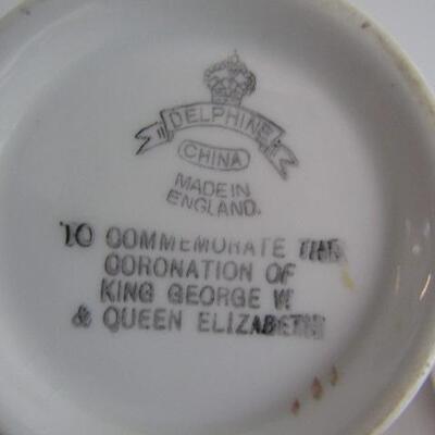Antique Cup Commemorating the Coronation of King George IV and Queen Elizabeth (1937)
