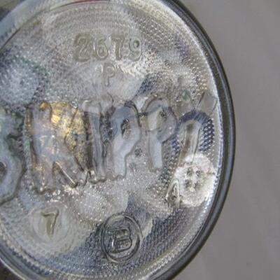 Vintage Skippy Peanut Butter Jar Full of Buttons