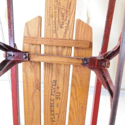 Vintage Flexible Flyer 51J Snow Sled
