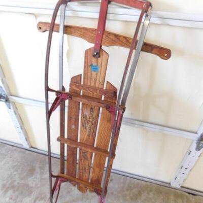 Vintage Flexible Flyer Model 47 Snow Sled