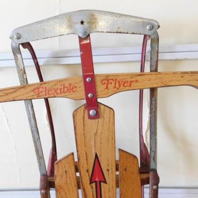 Vintage Flexible Flyer Model 47 Snow Sled