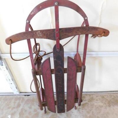 Vintage Royal Racer Snow Sled
