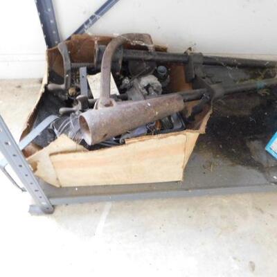 Shelve with Nice Assortment of Tool, Hardware and Power Cords (No Sled)