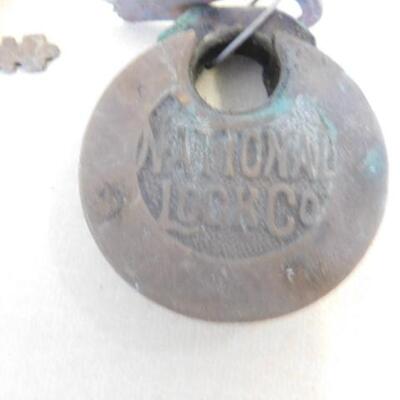 Collection of Vintage Locks and Key Assortment