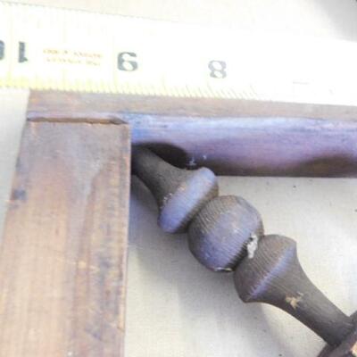 Set of Eight Vintage Solid Wood Corbels