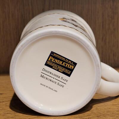Lot 8: Pendleton Mug (has been used to clean paint brushes)