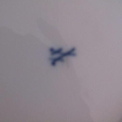 3 Blue and White Plates
