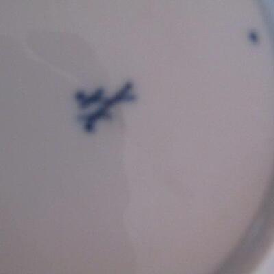 3 Blue and White Plates