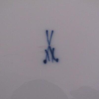 3 Blue and White Plates
