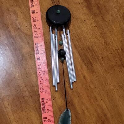 Lot 18: Agate Wind Chime 