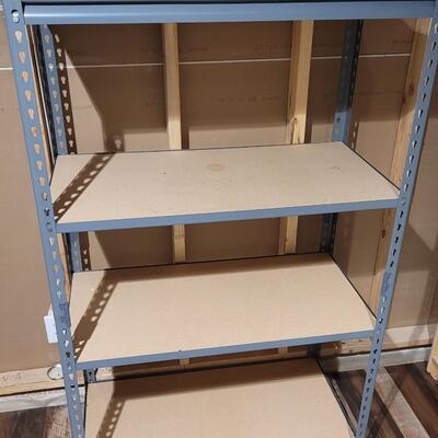 Lot 19: Metal Storage Shelf
