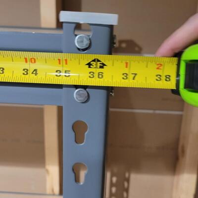 Lot 19: Metal Storage Shelf