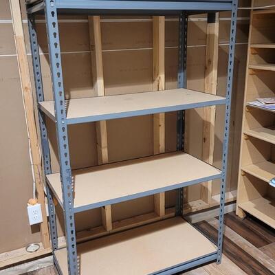 Lot 19: Metal Storage Shelf