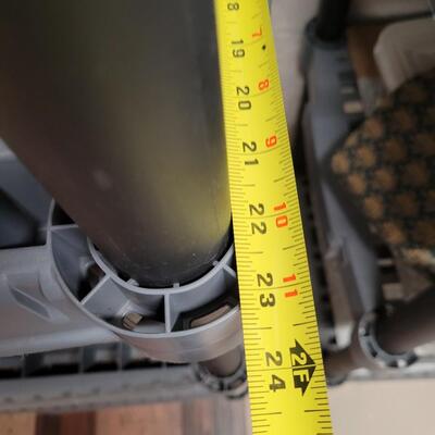Lot 24: Heavy Duty Plastic Storage Shelf #2