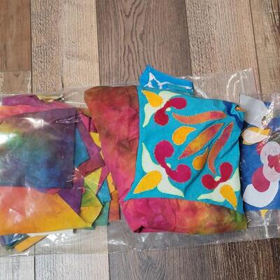 Lot 27: Quilting Fabric Kit with Example Square (no instructions) 