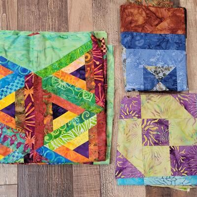 Lot 31: Pre-Sewn Quilt Tops
