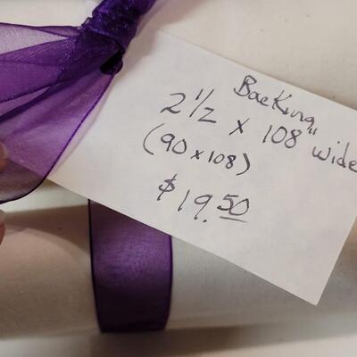 Lot 32: Hoffman 3 Sums Quilting Kit & Backing Fabric (backing fabric has an ink spot)