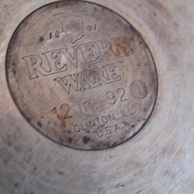 Assorted Revere Ware Pots and Pans