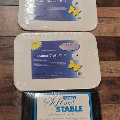 Lot 47: Placemat Padding & Soft and Stable for Bags