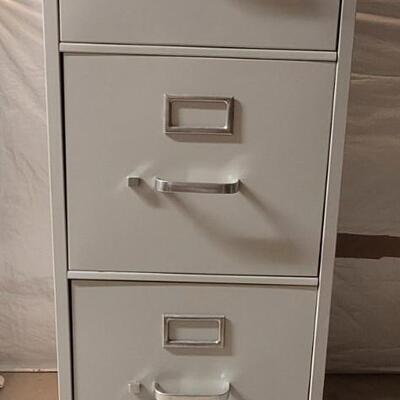 Lot 55: Metal File Cabinet 