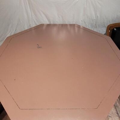Lot 62: Thomasville Table & Chairs (table has been painted)
