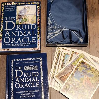 Lot 71: Druid Animal Oracle Book & Cards 