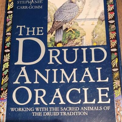 Lot 71: Druid Animal Oracle Book & Cards 