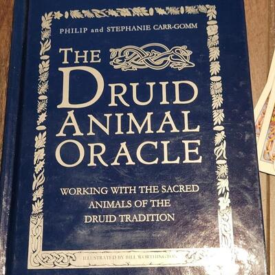 Lot 71: Druid Animal Oracle Book & Cards 