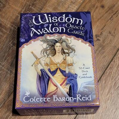 Lot 79: Wisdom of Avalon Oracle Cards and Guidebook 