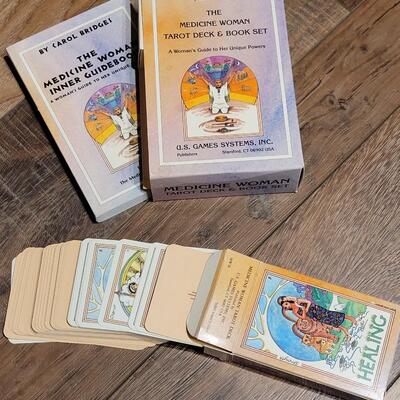 Lot 82: The Medicine Woman Tarot Deck & Book
